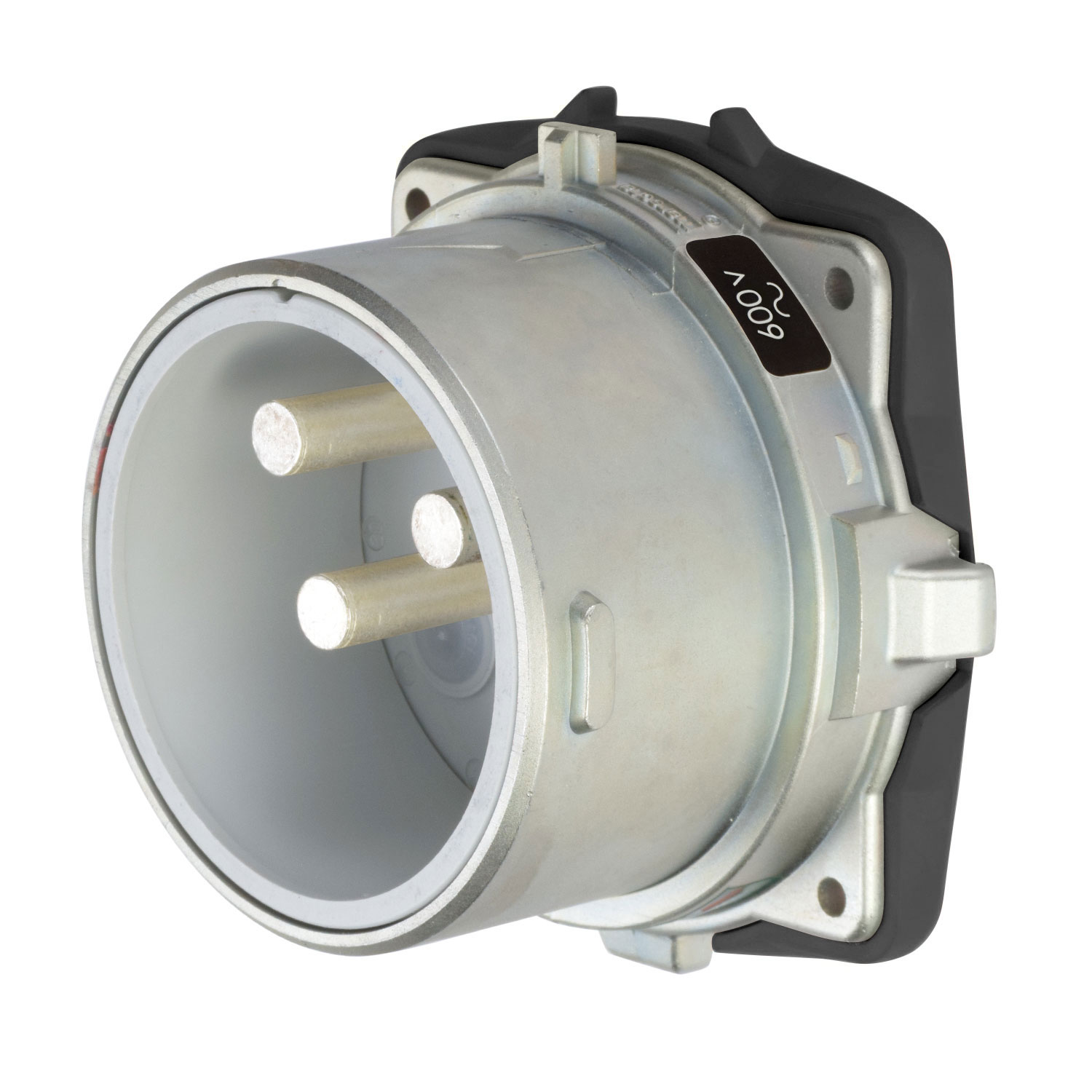 37-28142 - DS200 INLET METAL SIZE 6 TYPE 3R 2P+G 200A 600 VAC 60 Hz NO AUX